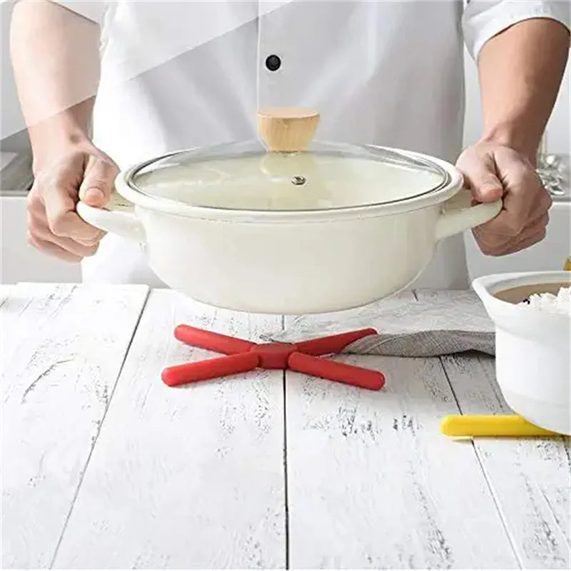Onderzetters pannen met ingebouwde thermometer β Slim design