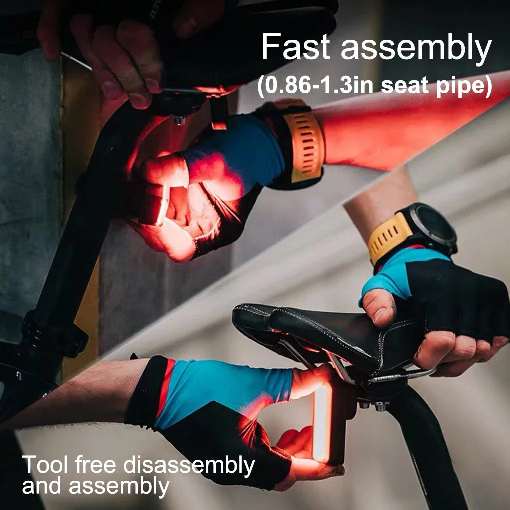 Fietslampjes in ergonomisch design