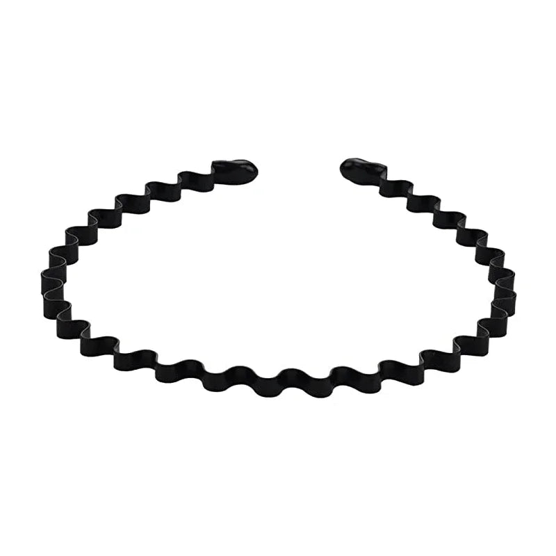 Set haarclips met moderne print