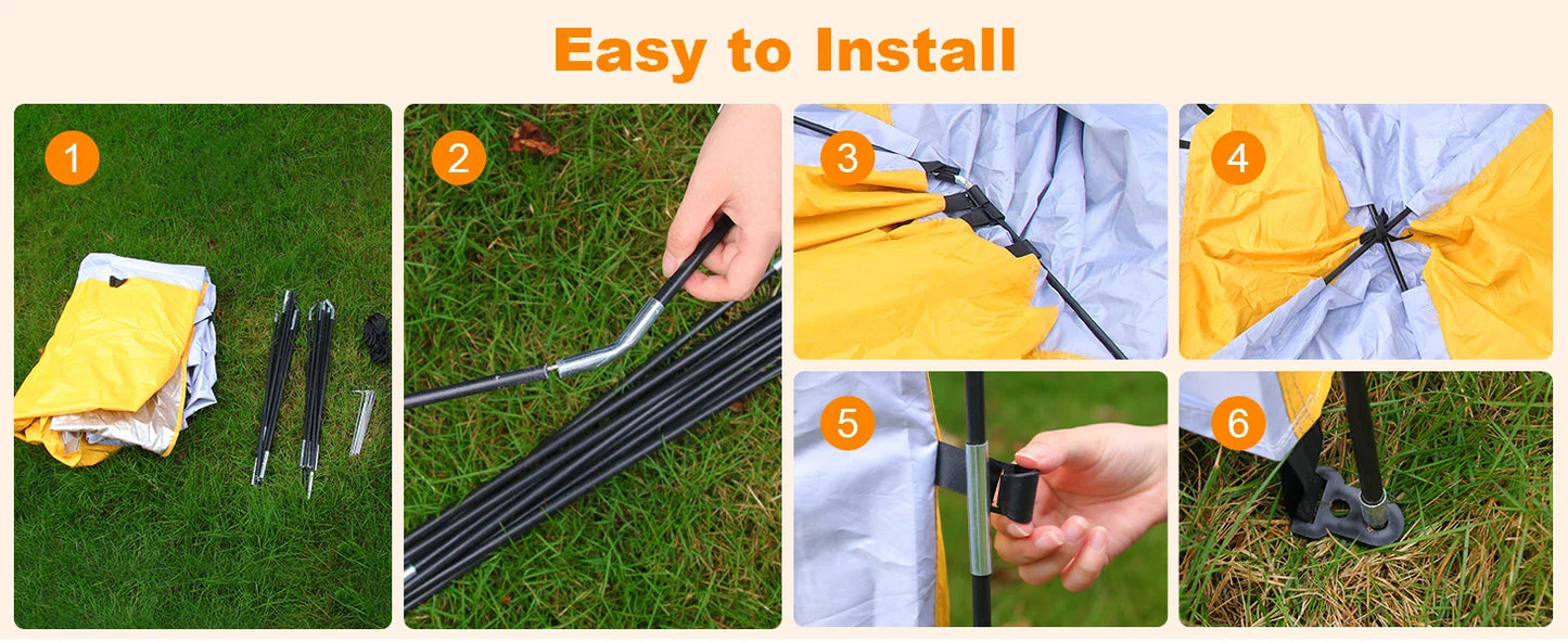 Action pop up tent lichtgewicht β Voor actieve reizigers