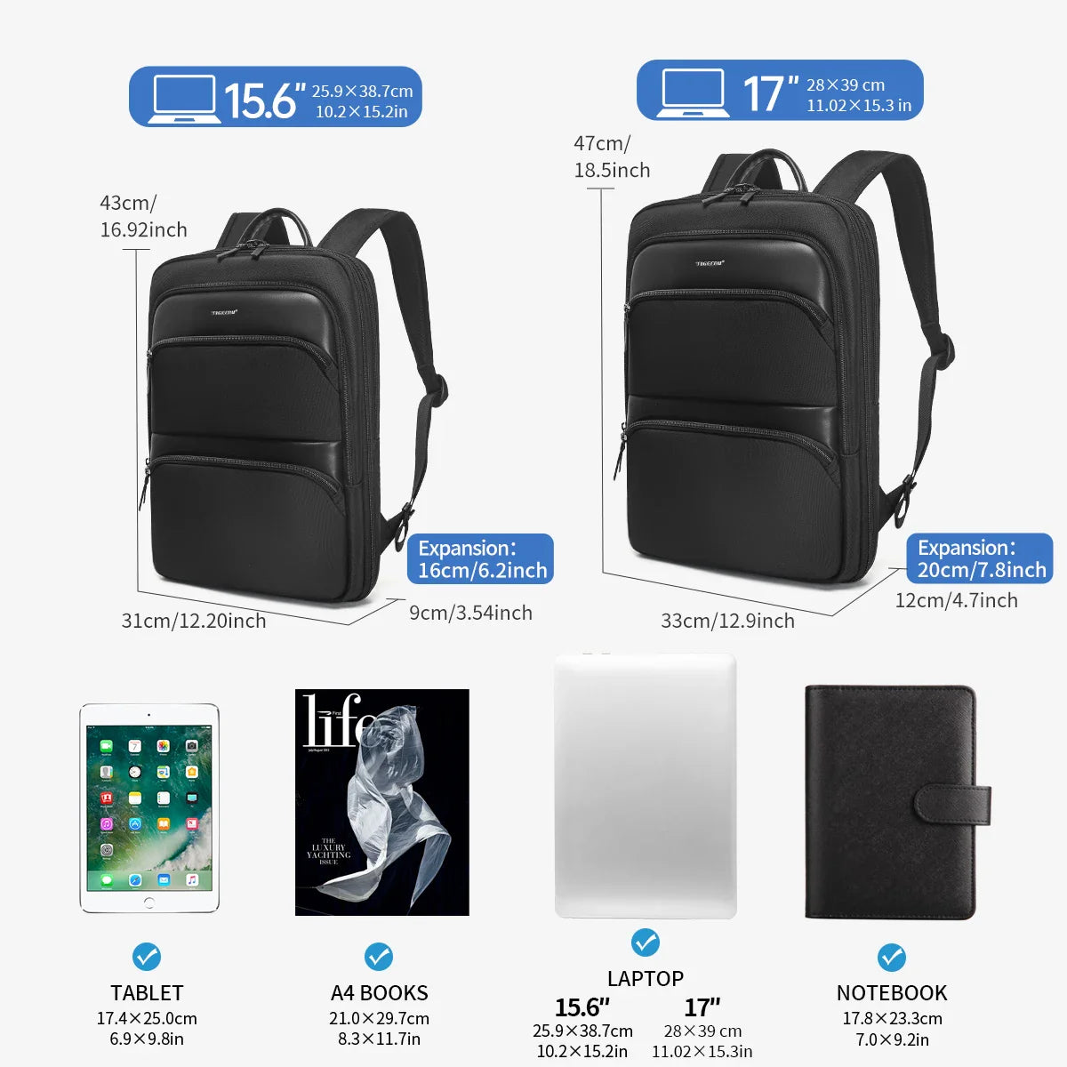 Schooltas voor pubers met laptopvak β Functioneel en cool