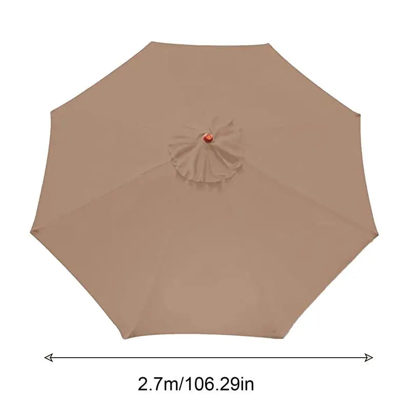 Parasol groot met robuuste voet