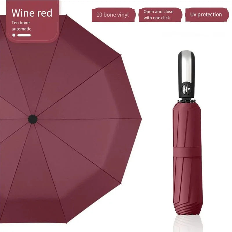 Opvouwbare paraplu handig voor onderweg