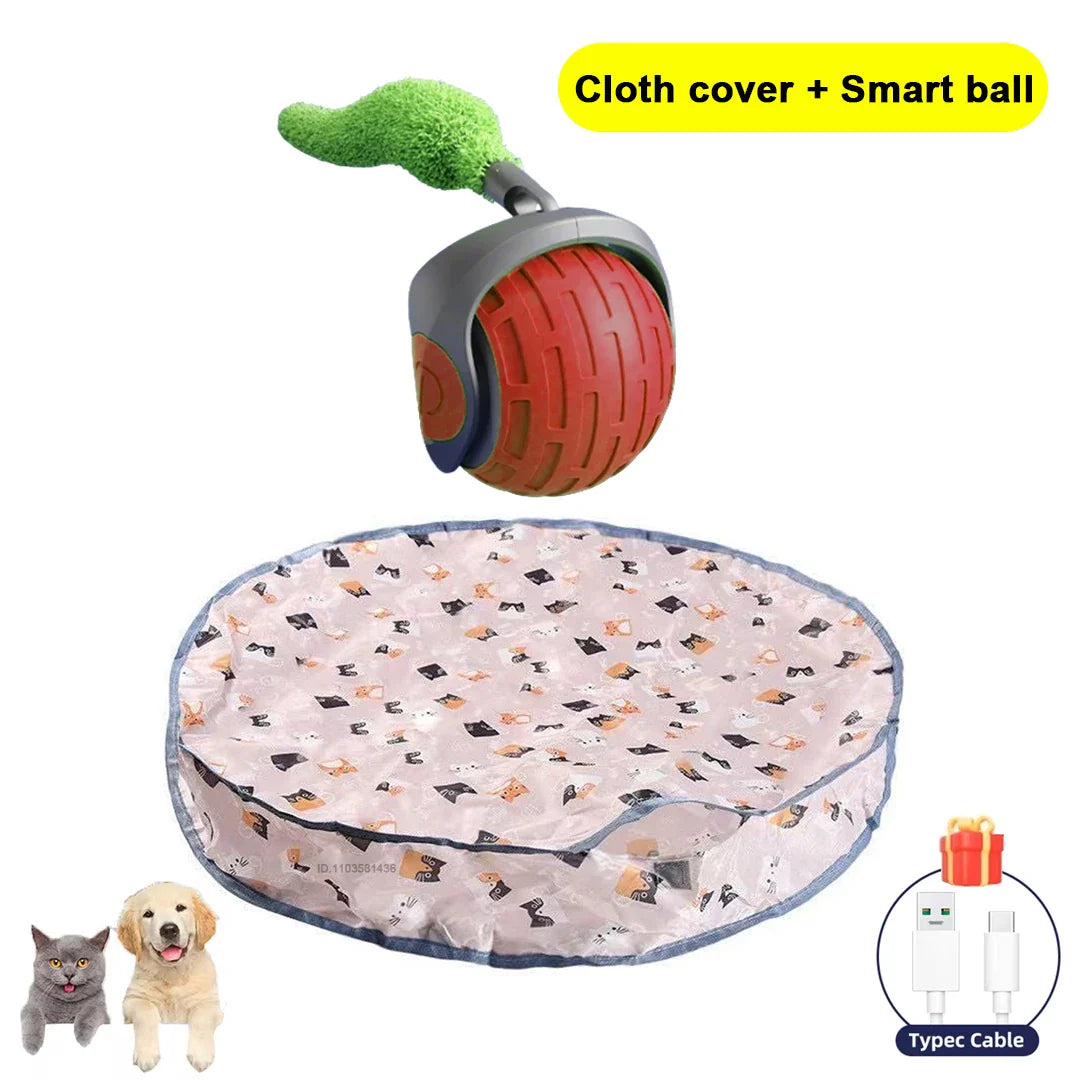 Kattenspeeltje met kralen en veren – Licht en kleurrijk