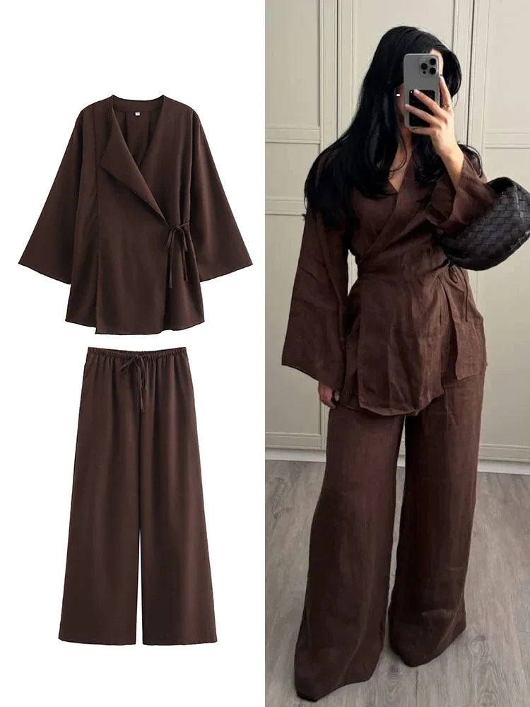 Zara broekpak dames zwart – Minimalistische luxe