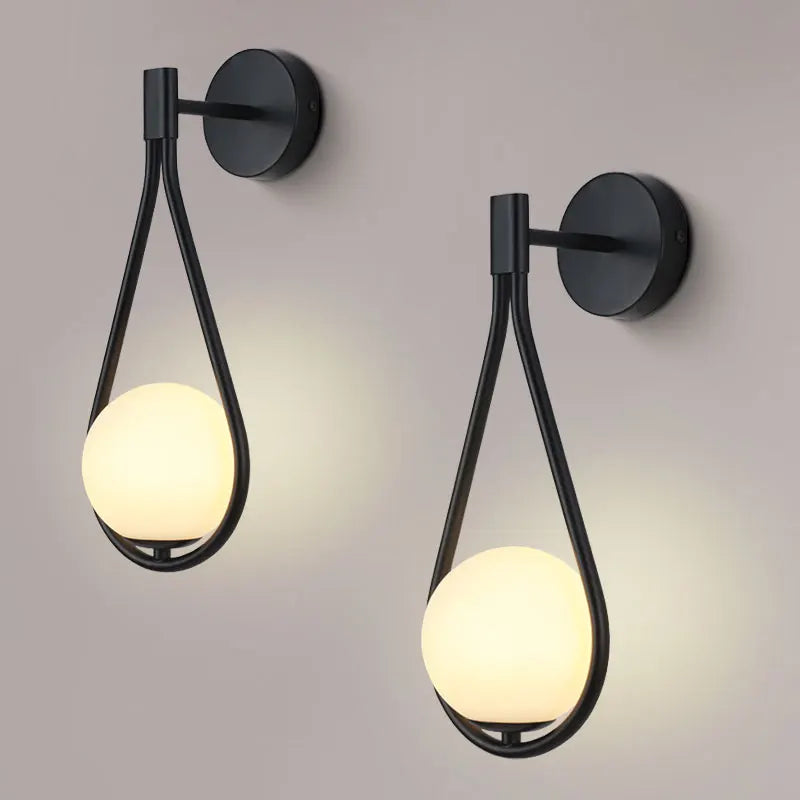 Moderne wandlamp IKEA op batterijen – Scandinavisch design