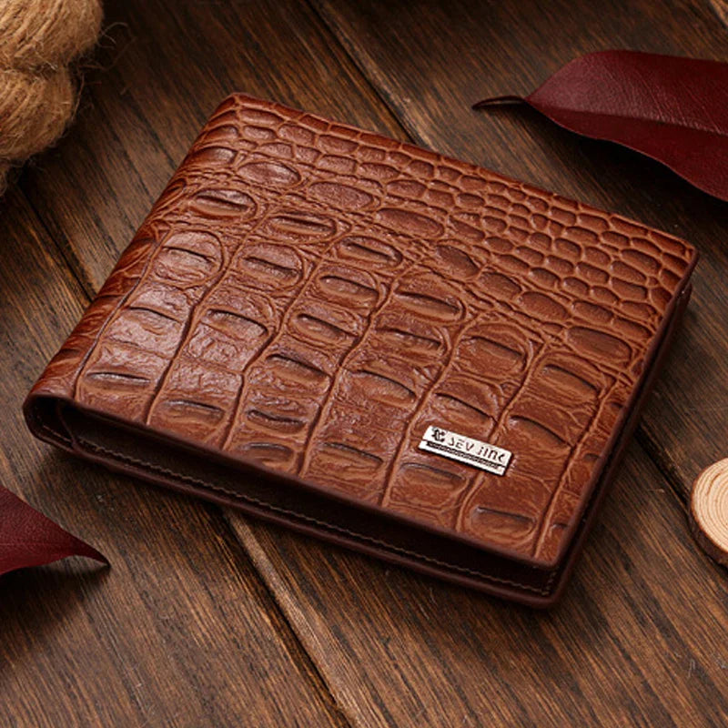 LV herenportemonnee zwart leer – Luxe basics
