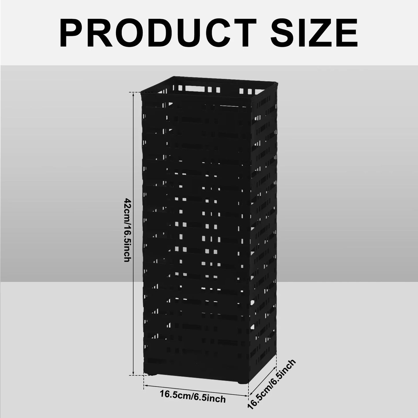 Opvallende paraplubak voor entree