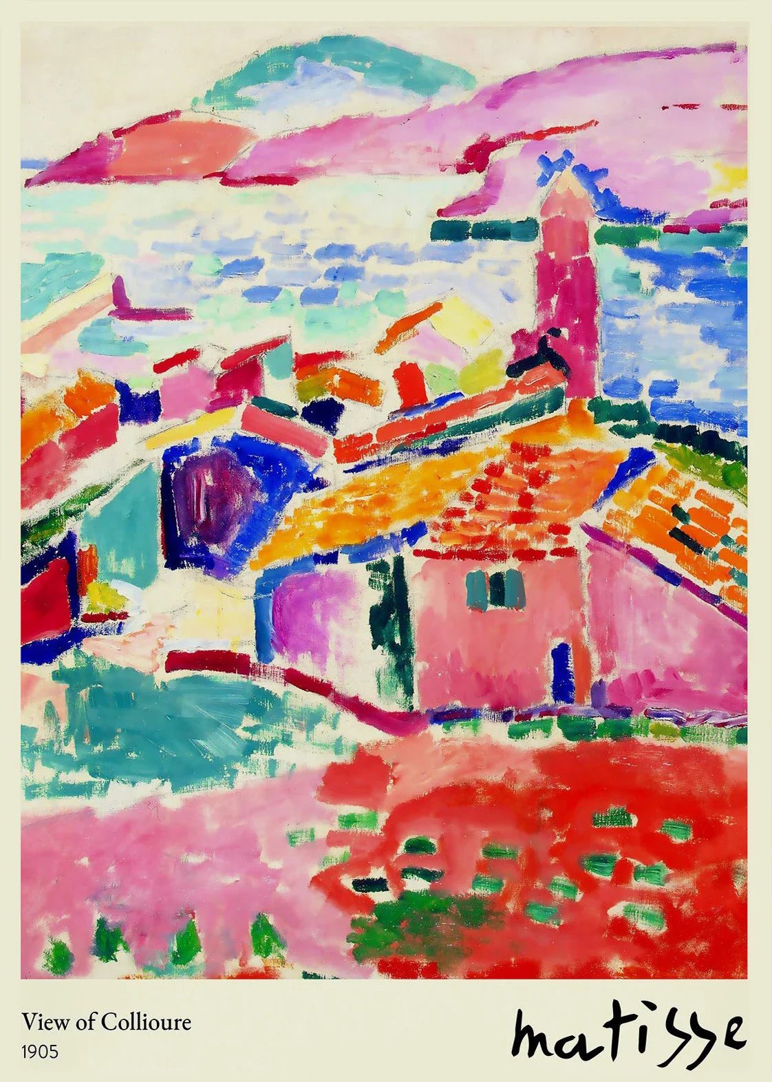 Poster met bospad of natuurpad