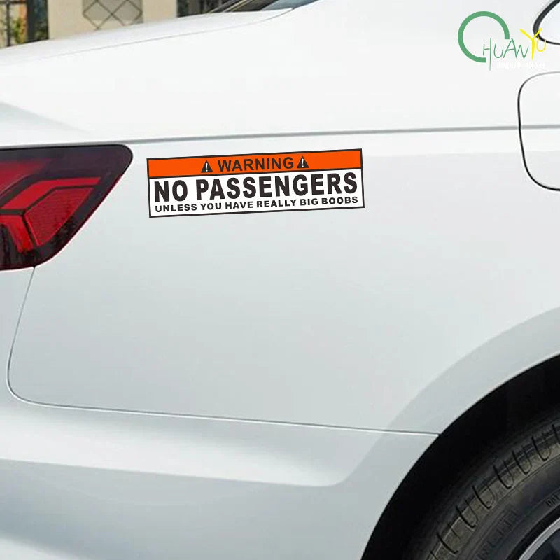 Auto stickers - Grappige achterruit sticker voor hilarische reacties