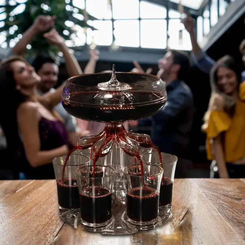 Drankdispenser met decoratieve elementen – Eyecatcher op elk feest