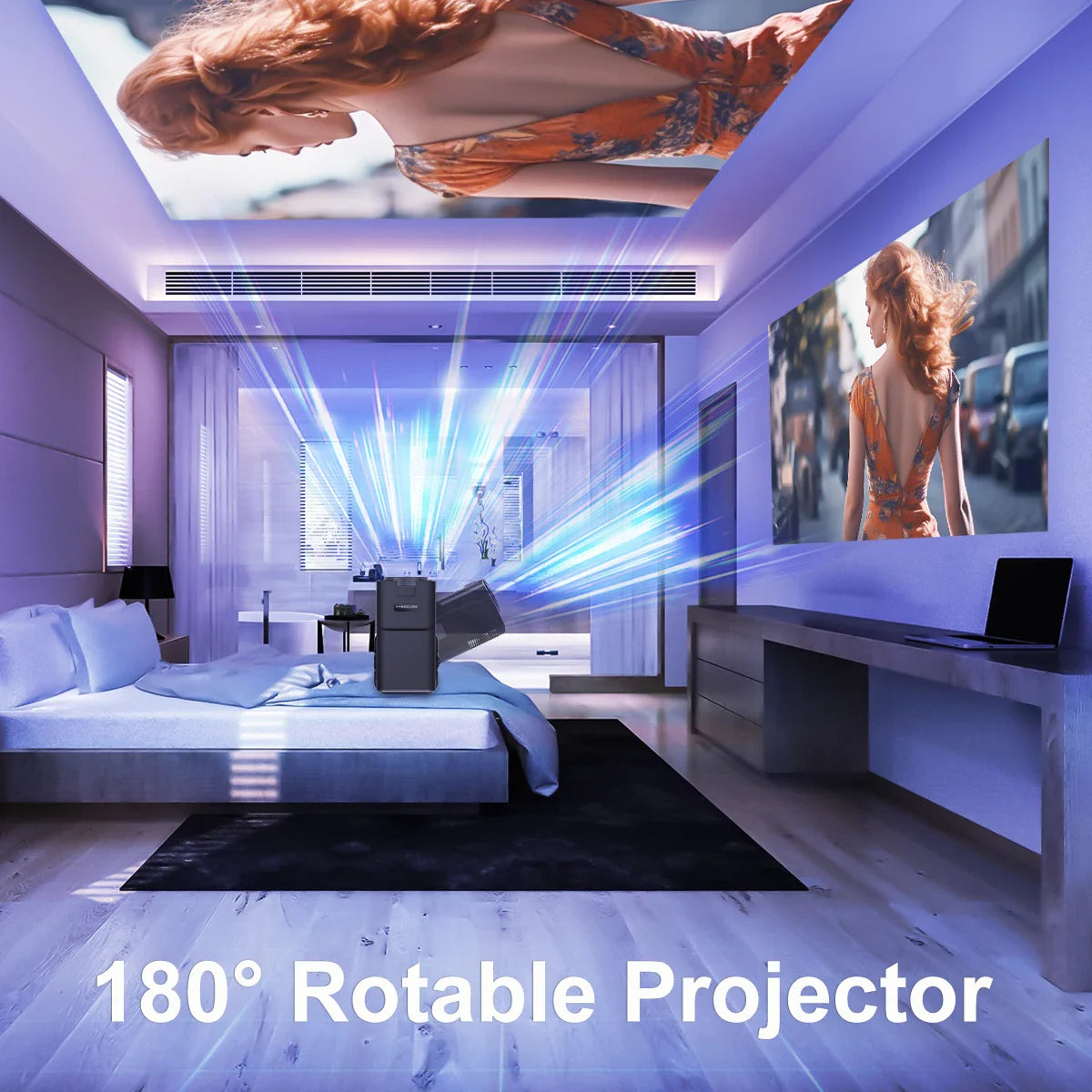 Action projector met LED technologie