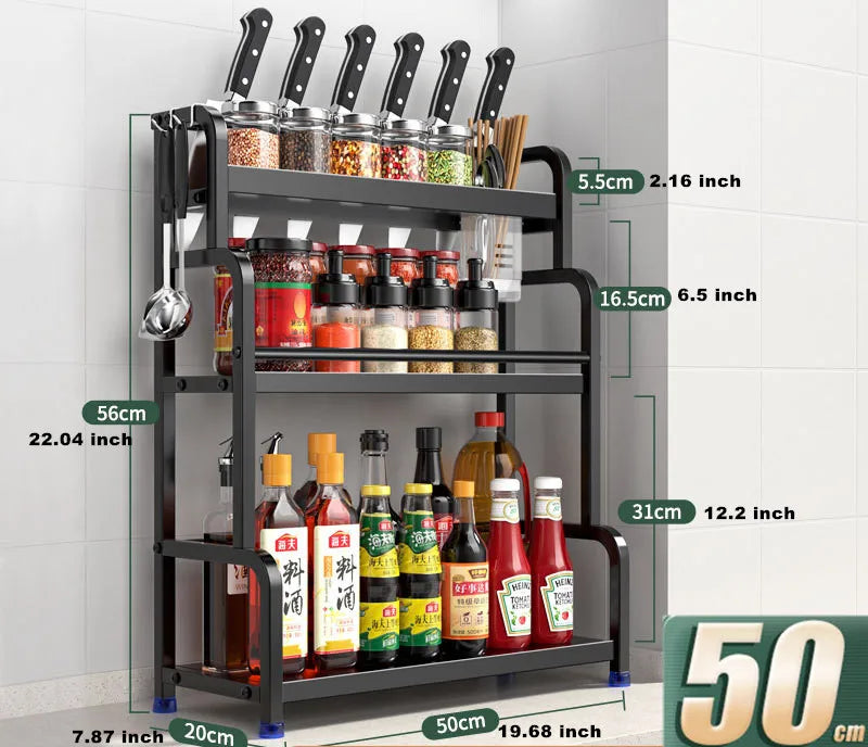 Draaibaar kruidenrek Blokker voor op tafel