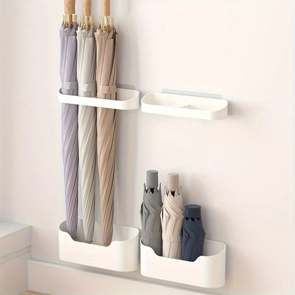 Ronde paraplubak met open design
