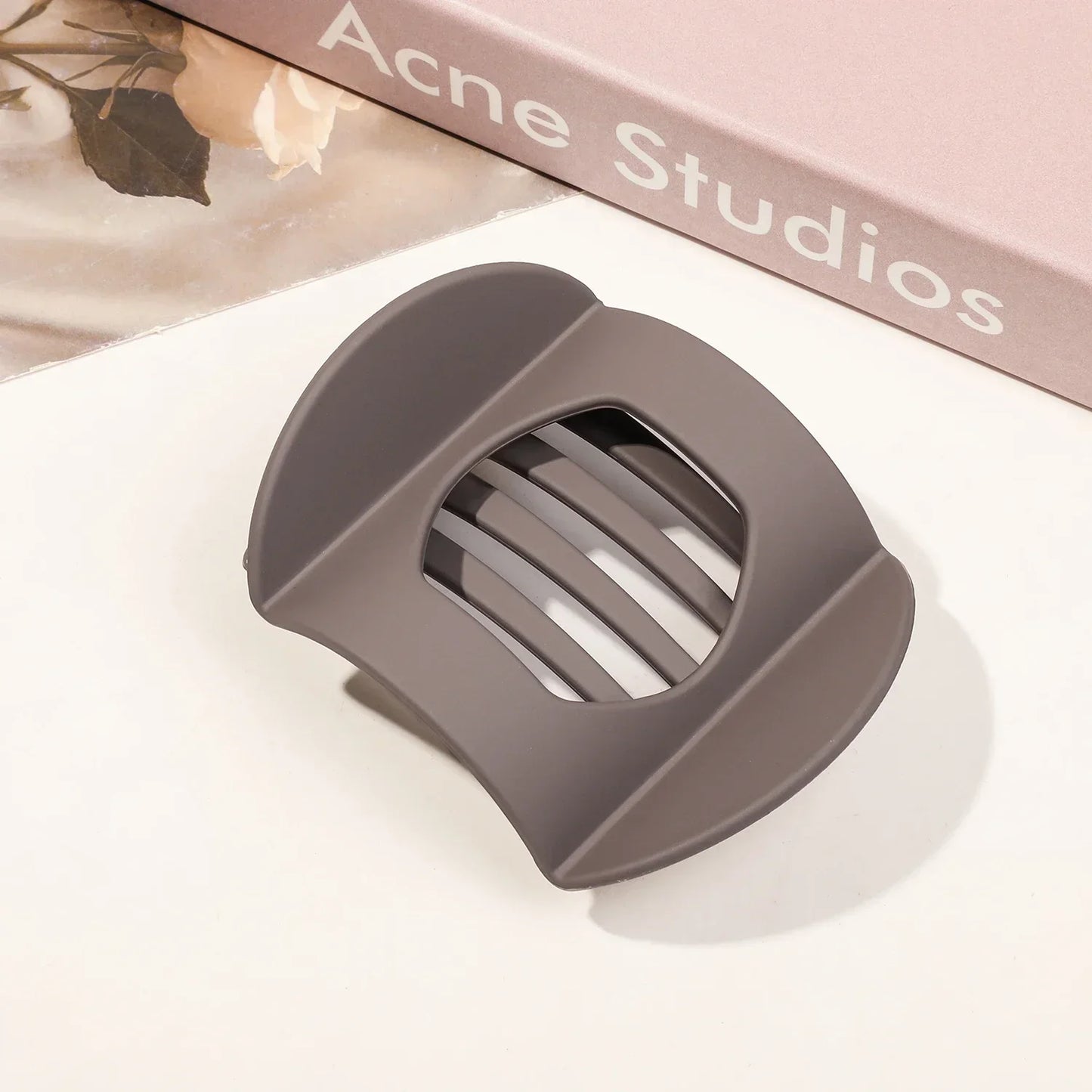 Luxe haarclip met strass steentjes