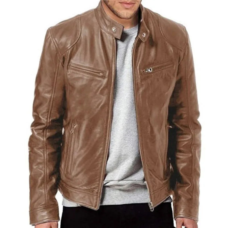 Leren jassen heren met vintage vibe – Oude ziel, nieuwe stijl