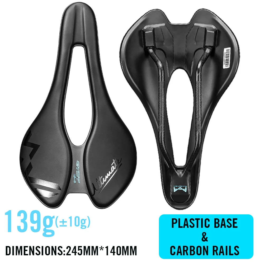 Fietszadel met antislip en ventilatiekanalen