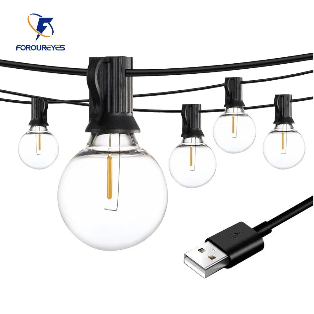 Transparante licht slinger – Voor een subtiel effect
