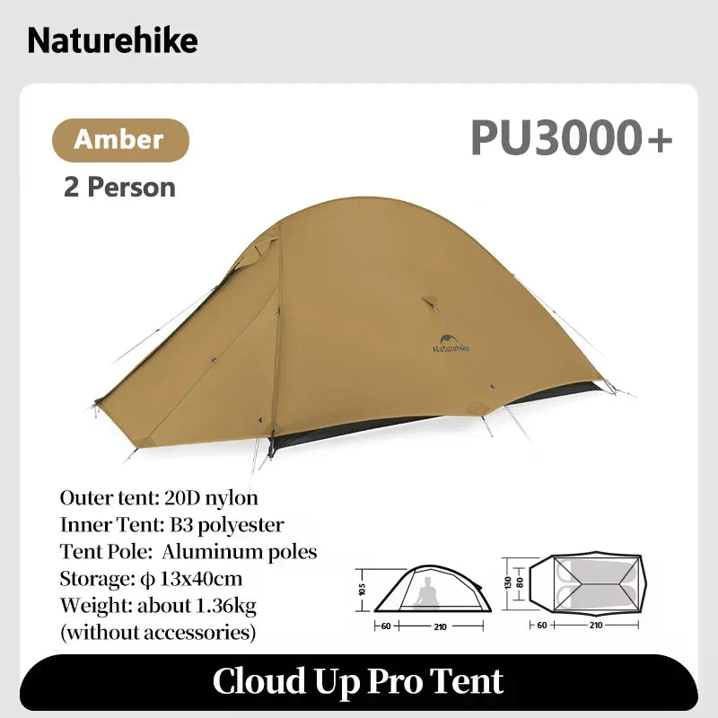 Action pop-up tent compact model – Past in elke rugzak