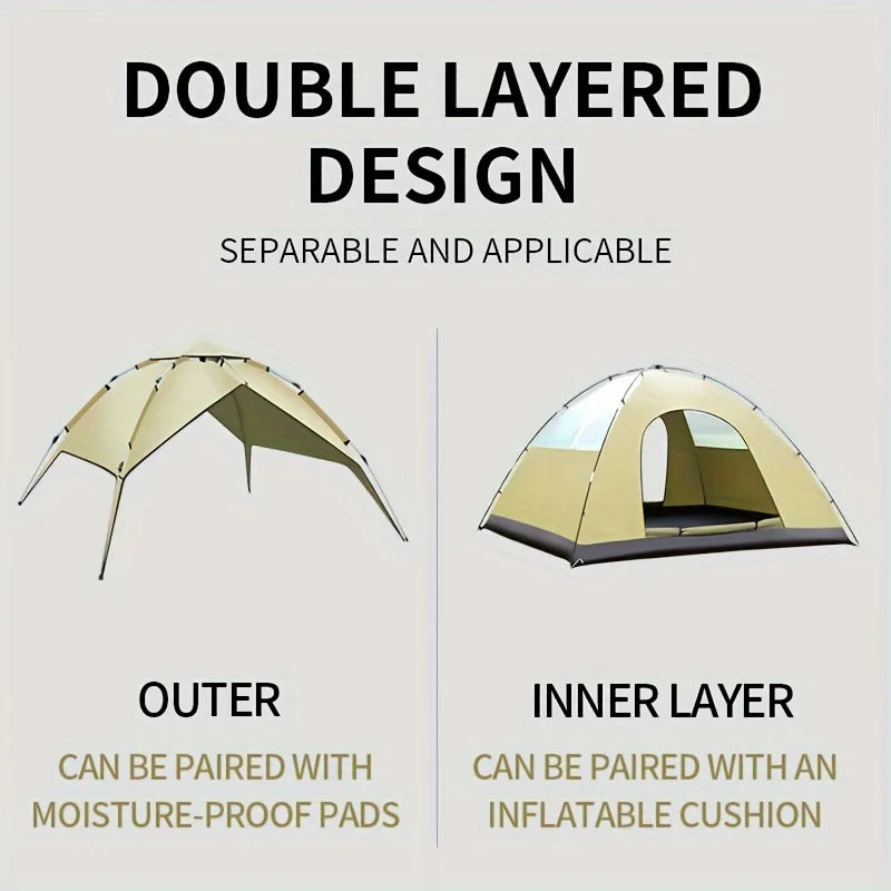 Pop up tent met muggennet en raam – Fris en veilig
