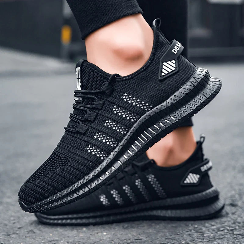Herenschoenen met zomerse perforatie