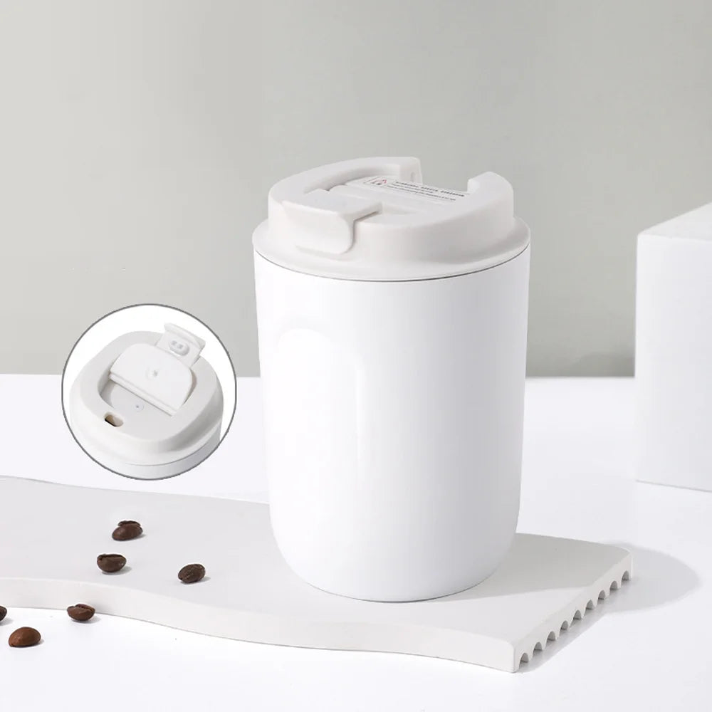 Thermosfles met houten details – Natuurlijke uitstraling