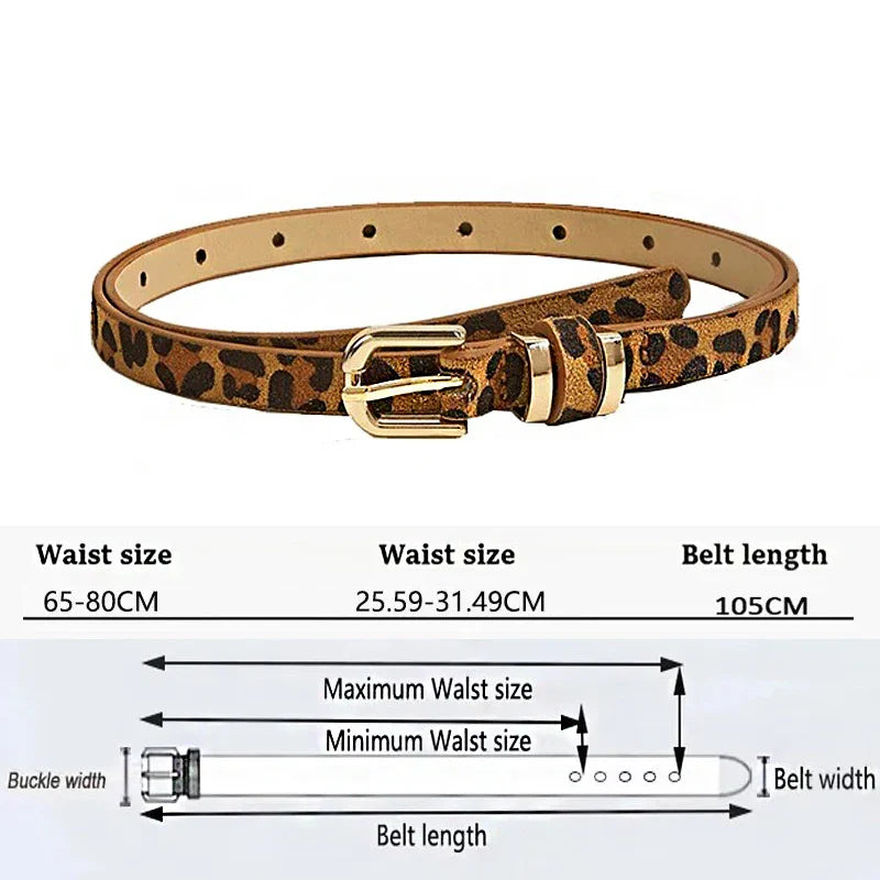 Brede riem dames om taille te accentueren