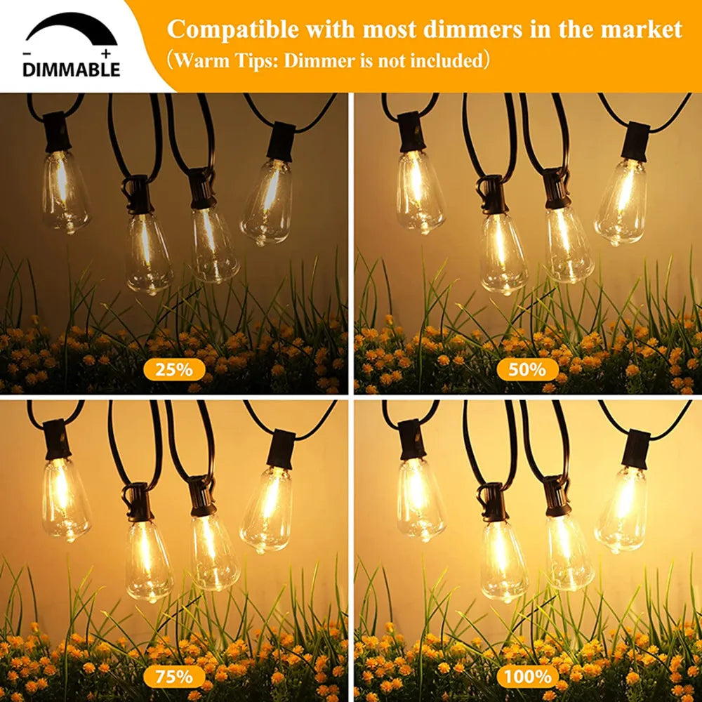 Lichtslinger met grote lampen β Statement verlichting
