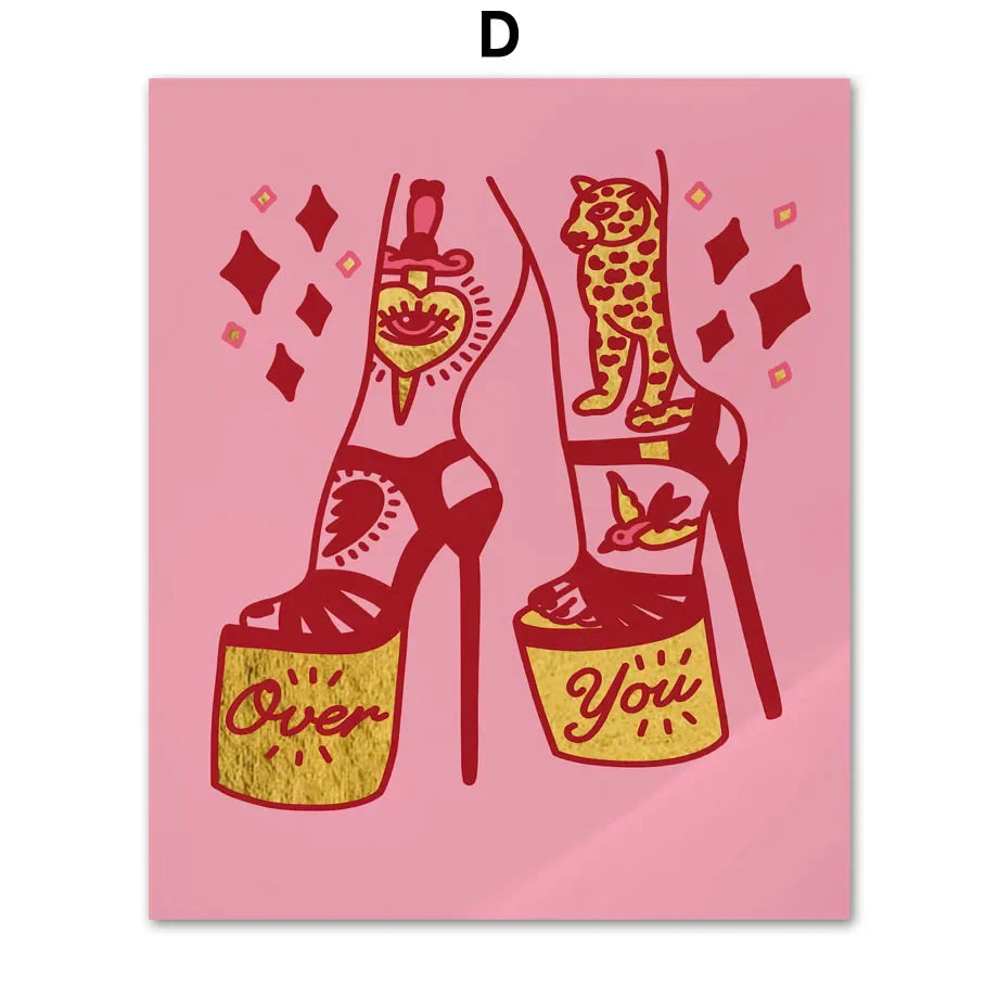 Poster met bloemen – Romantisch en zacht