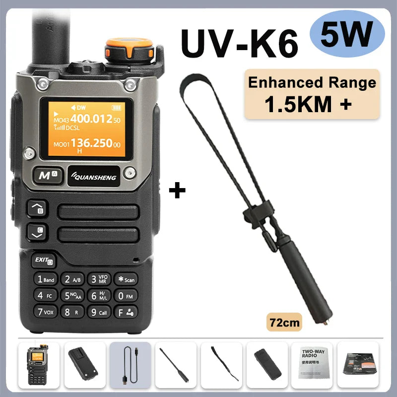 Walkie talkie met oortjes – Handenvrij praten