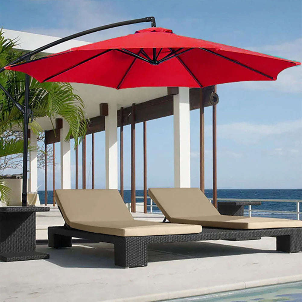 Gamma parasol met stalen buis