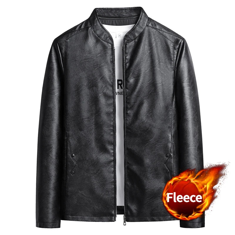 Stoere leren jas heren – Een echte eyecatcher