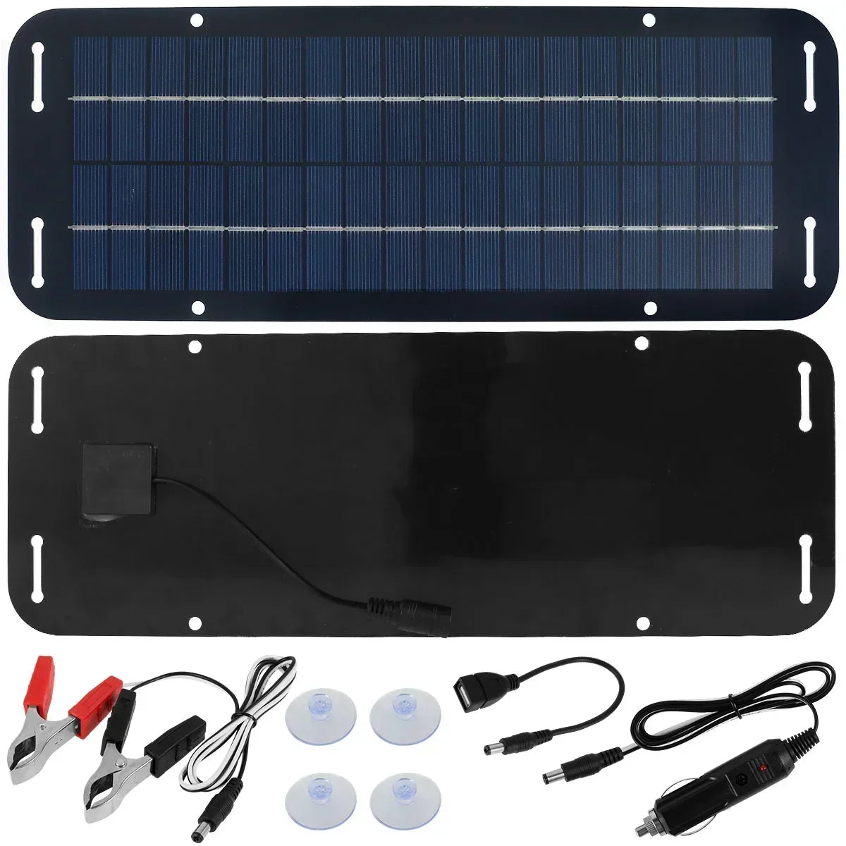Zonnepaneel camper met oplaadset – Voor laptop, verlichting en meer