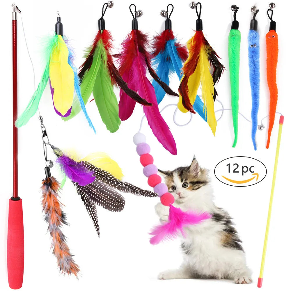 Leuk kattenspeeltje met touw β Ideaal voor trekspelletjes