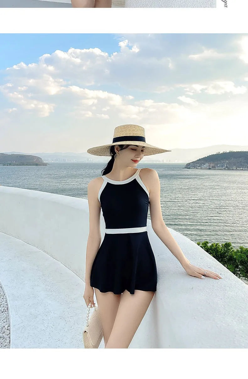 Zwemjurk met lange rok – Extra bedekking in stijl