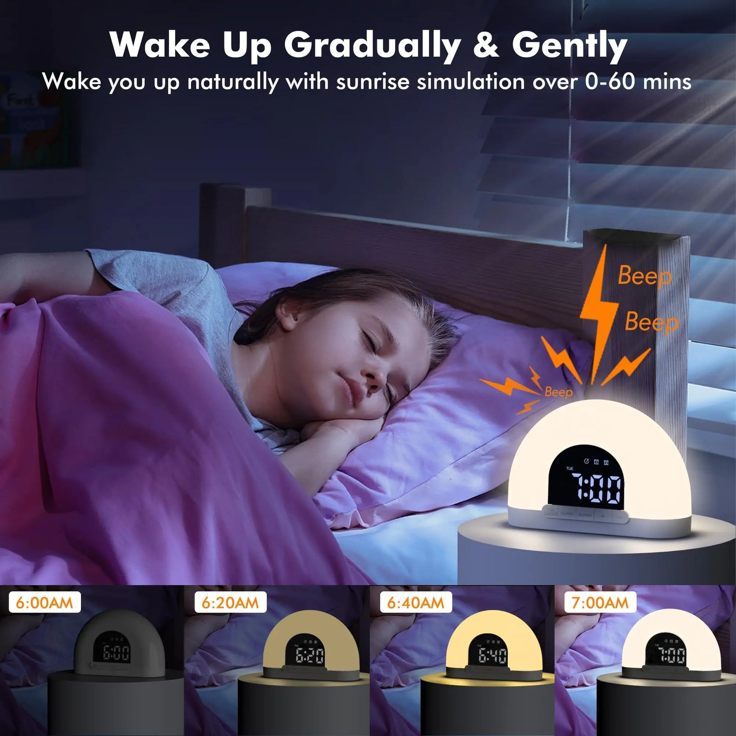 Lamp met wake up functie β Twee in één oplossing