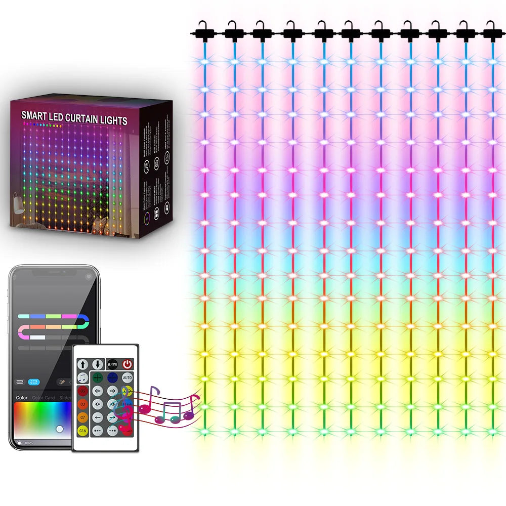 Lichtslingers met snoer van katoen – Zacht en decoratief