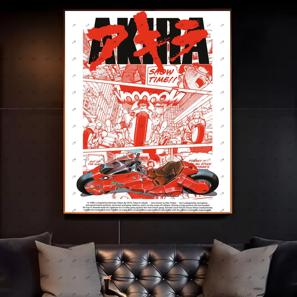 Poster in zachte pastelkleuren