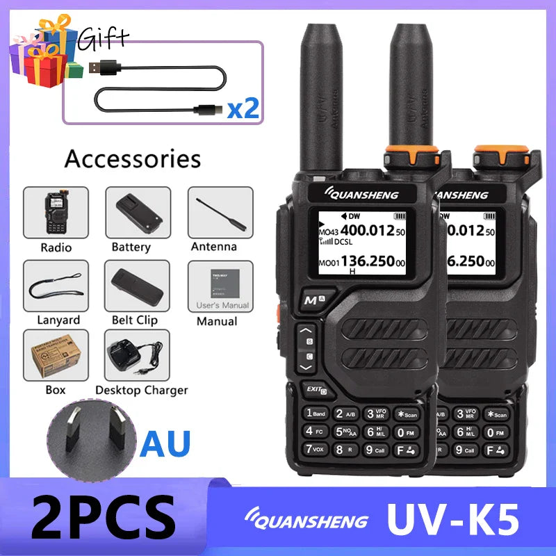 Walkie talkie set kinderen met 2 stuks
