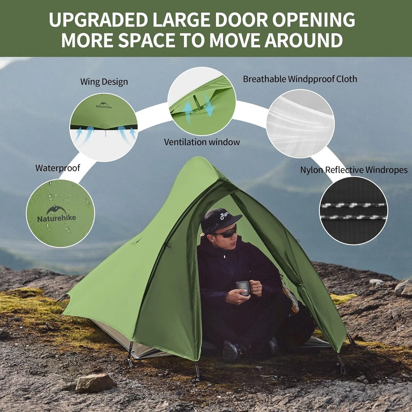 Decathlon tent met geïntegreerde mat – Alles in één