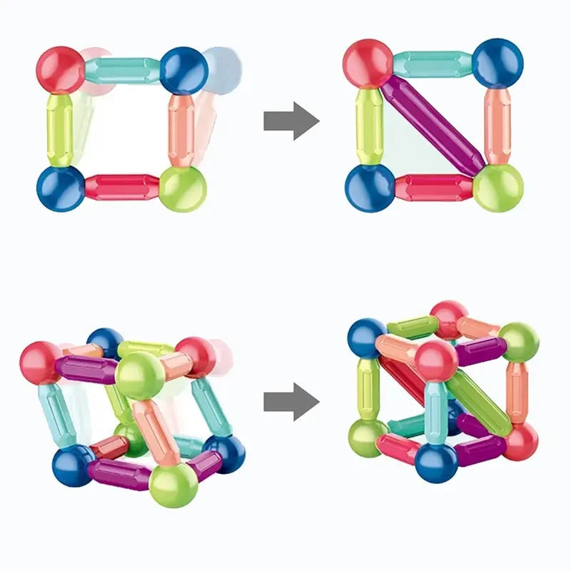 Magneet speelgoed voor 1-jarigen β Grote en veilige stukken