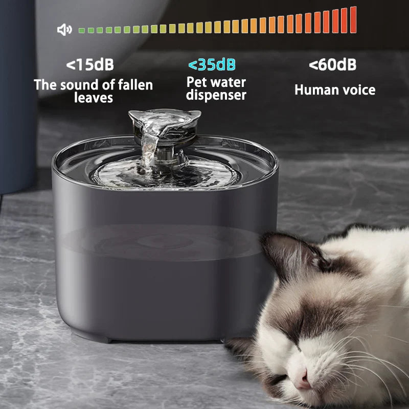 Kattenfontein met pomp – Stimuleert hydratatie