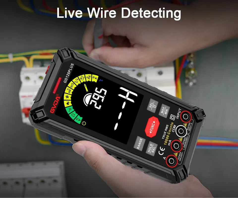 Multimeter met testfunctie voor diodes