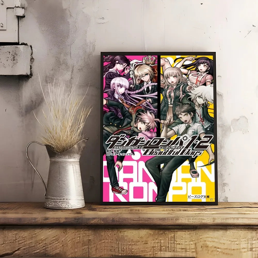 Abstracte poster in pasteltinten