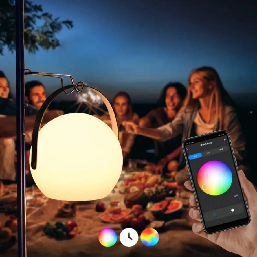 Slimme nachtkastlamp met spraakbediening – Modern comfort