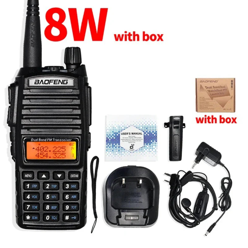 Draagbare walkie talkies voor op vakantie