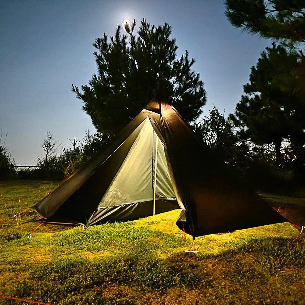 Camping tent voor weekendtrips – Licht en comfortabel