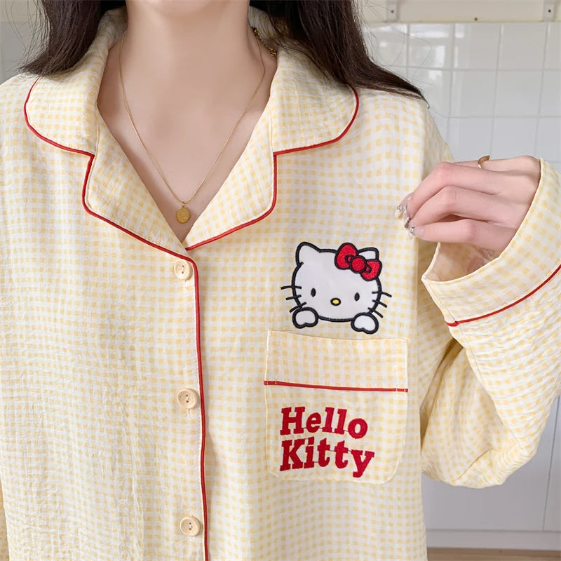 Dames pyjama Hunkemöller met kanten details