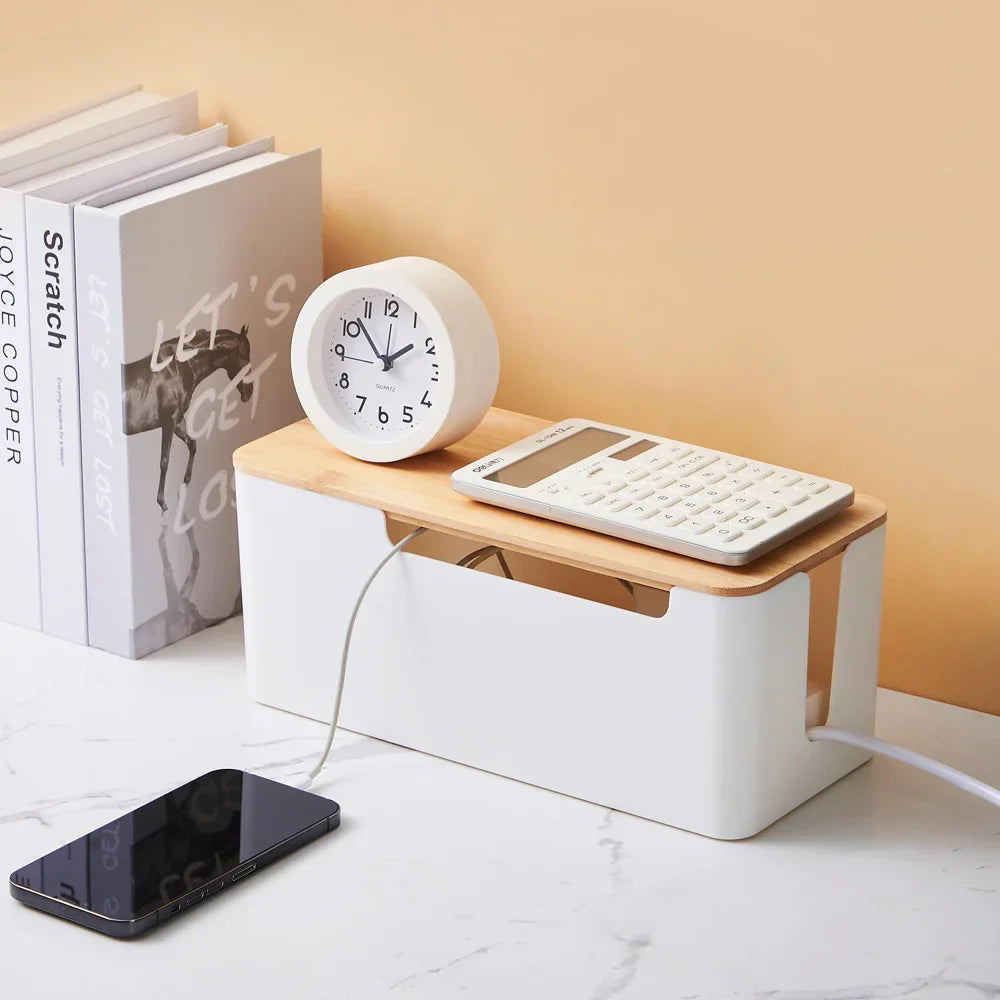 Kabelbox voor snoeren – Netjes en stofvrij