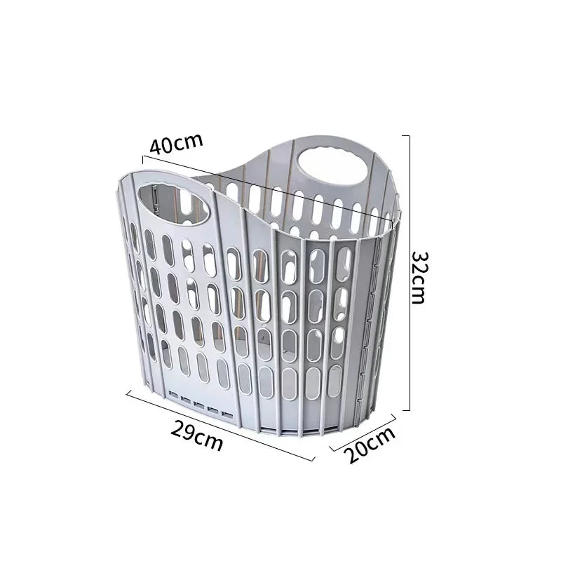 Xenos decoratieve wasmand met opdruk